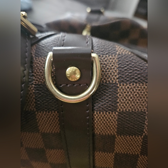 *SOLD* Louis Vuitton Speedy 25 Ebene Bandouliere Handbag Crossbody - Picture 7 of 17